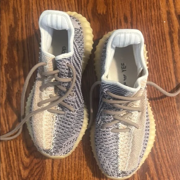 Adidas Kids' Sneakers - Tan and Cream